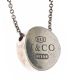 TIFFANY & CO. STERLING SILVER PENDANT AND CHAIN at Ross's Online Art Auctions