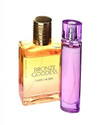TWO PERFUMES; ESTEE LAUDER BRONZE GODESS & CLINIQUE 'MY HAPPY' at Ross's Online Art Auctions