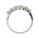 
PLATINUM FIVE STONE DIAMOND RING at Ross's Online Art Auctions