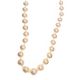 STRAND OF FAUX PEARLS WITH 9CT GOLD CLASP at Ross's Online Art Auctions