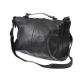 
BLACK LEATHER SATCHEL BY 'SELVA' BRAZIALIAN LEATHER at Ross's Online Art Auctions