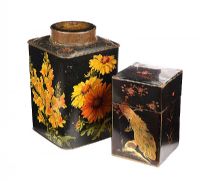 TWO VICTORIAN TEA CADDIES at Ross's Online Art Auctions