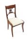 SET OF SIX GEORGIAN MAHOGANY SABRE LEG DINING CHAIRS at Ross's Online Art Auctions