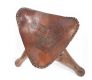 LEATHER STOOL at Ross's Online Art Auctions