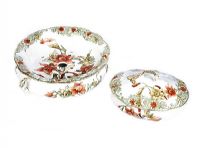 DOULTON SOAP DISH & OVAL JAR & COVER at Ross's Online Art Auctions