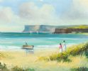 LOBSTER BOAT, BALLYCASTLE by Norman J. McCaig at Ross's Online Art Auctions