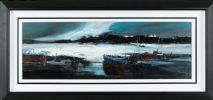 TWILIGHT TIDE, STRANGFORD, COUNTY DOWN by J.P. Rooney at Ross's Online Art Auctions