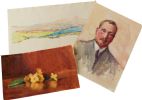 FOLDER OF ASSORTED WATERCOLOURS AND SKETCHES by Ellen Brown Workman McCready at Ross's Online Art Auctions