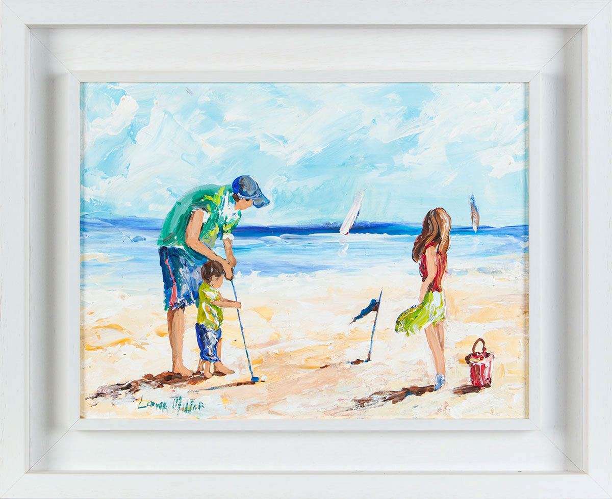 TEACHING THEM YOUNG by Lorna Millar at Ross's Online Art Auctions