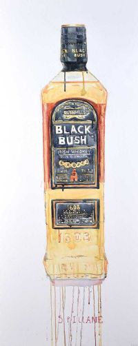 BLACK BUSH WHISKEY by Spillane at Ross's Online Art Auctions