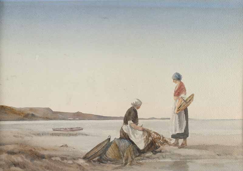 FISHER FOLK by Edward Emerson at Ross's Online Art Auctions