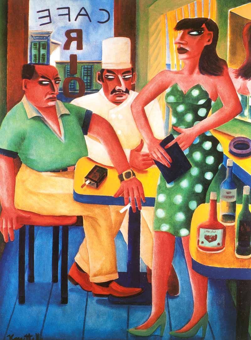 CAFE RIO by Graham Knuttel