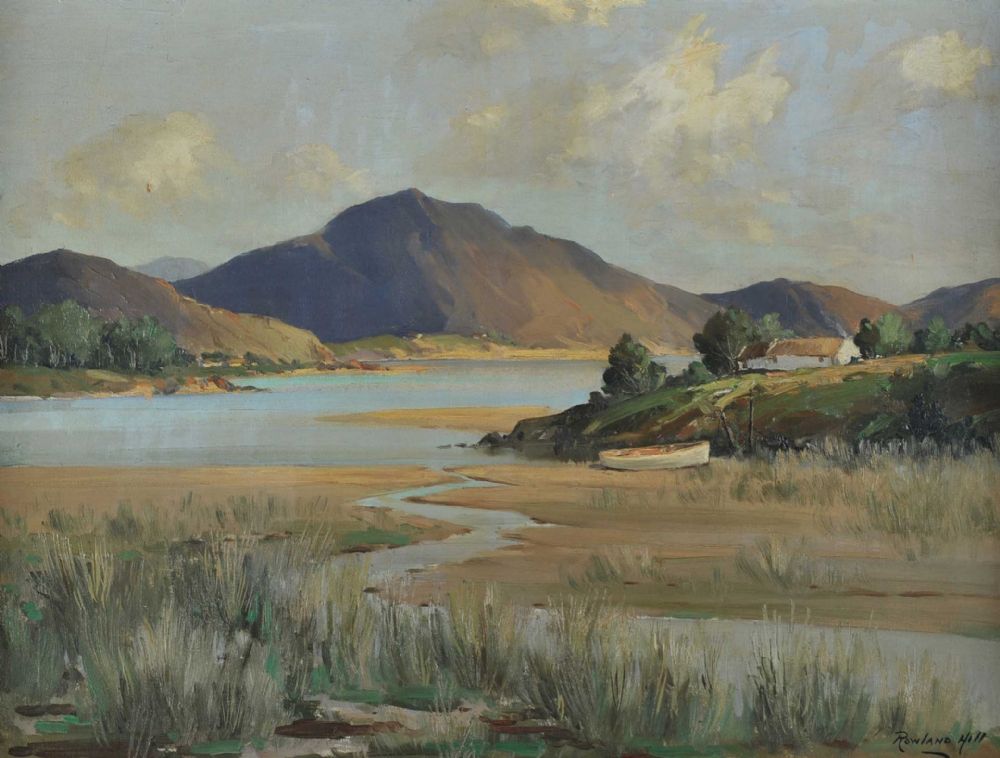 LOW TIDE, MULROY BAY, DONEGAL by Rowland Hill RUA at Ross's Online Art Auctions