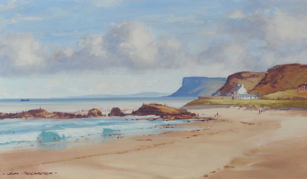 BALLYCASTLE by Samuel McLarnon UWS at Ross's Online Art Auctions