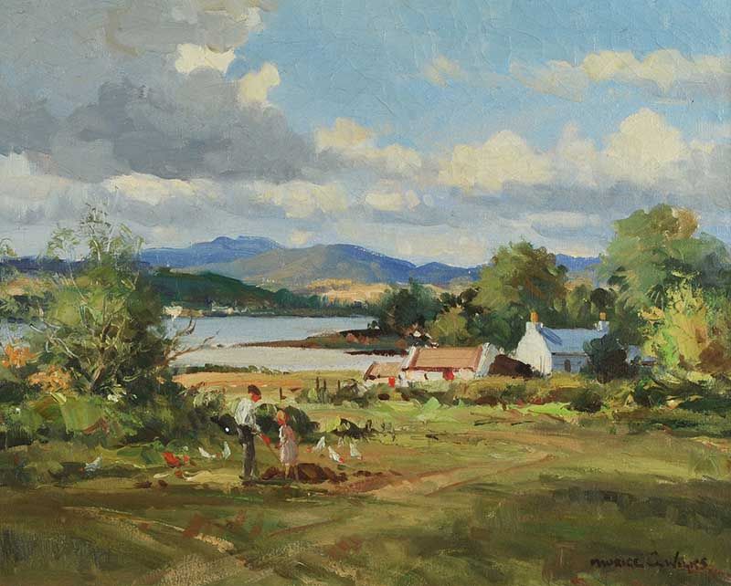LOUGH SWILLY, CO. DONEGAL by Maurice Canning Wilks ARHA RUA at Ross's Online Art Auctions