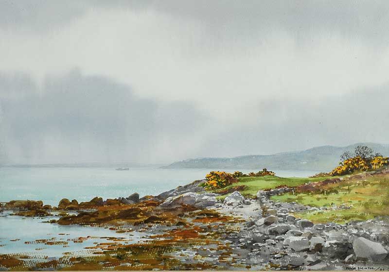 SCHULL HARBOUR, WEST CORK by Frank Egginton RCA FIAL at Ross's Online Art Auctions