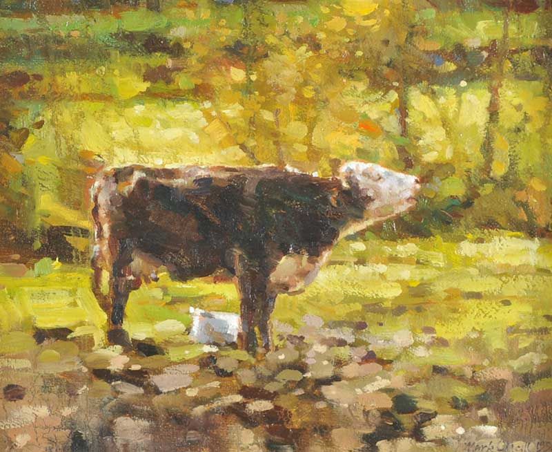 PASTURES CALL by Mark O'Neill at Ross's Online Art Auctions