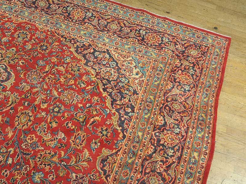 Large Red Blue Persian Rug, Persian Rug Blue And Red