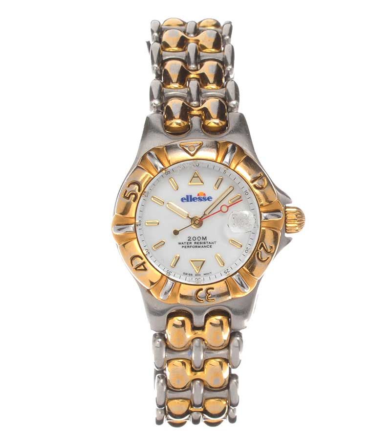 ELLESSE GOLD-PLATED STAINLESS STEEL 