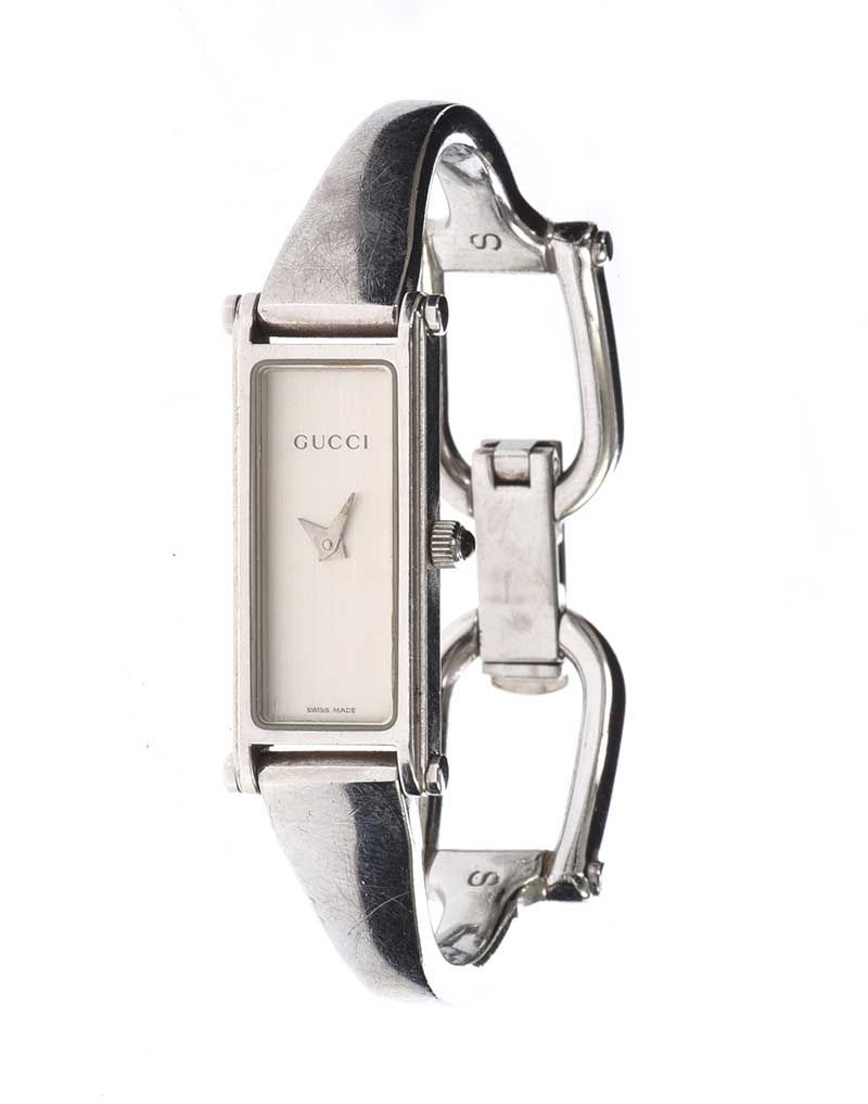 GUCCI '1500L' STAINLESS STEEL LADY'S WRIST WATCH