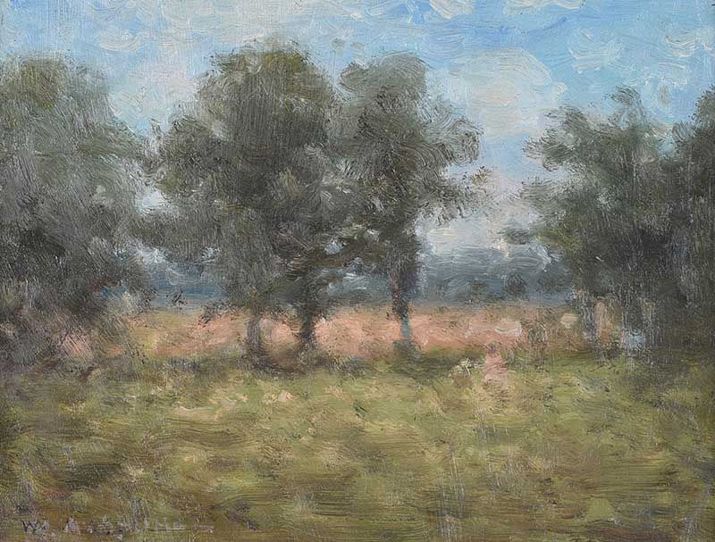 LANDSCAPE WITH TREES by William Mason ARCA at Ross's Online Art Auctions