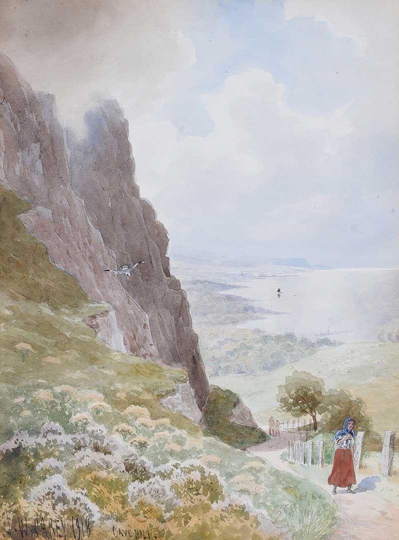 CAVE HILL by Joseph William  Carey RUA at Ross's Online Art Auctions