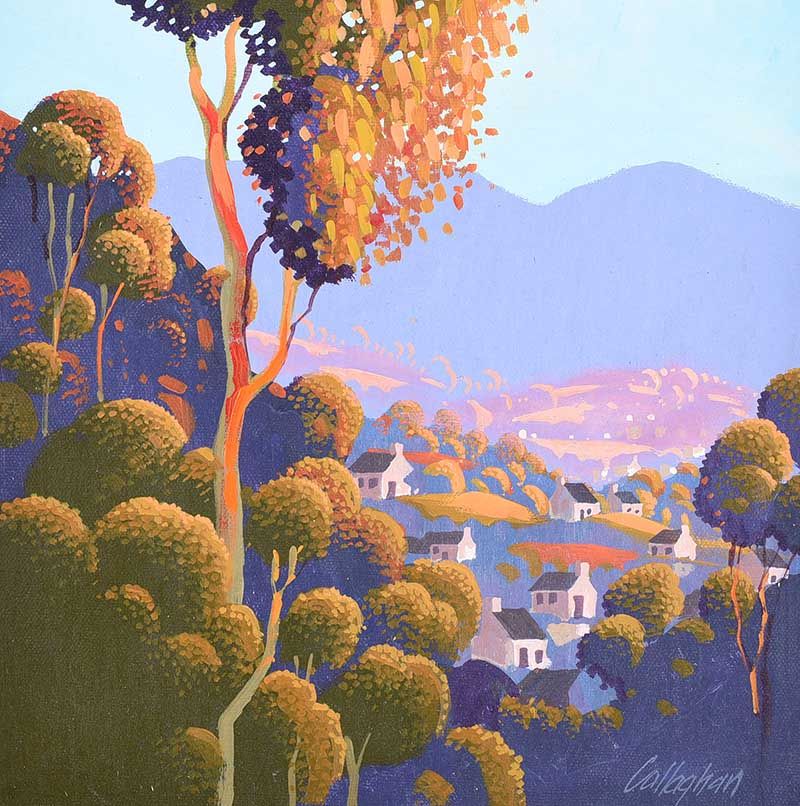 SUNSET by George Callaghan at Ross's Online Art Auctions