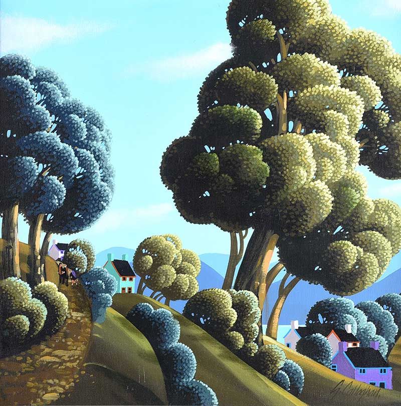 COUNTRY CHAT by George Callaghan at Ross's Online Art Auctions
