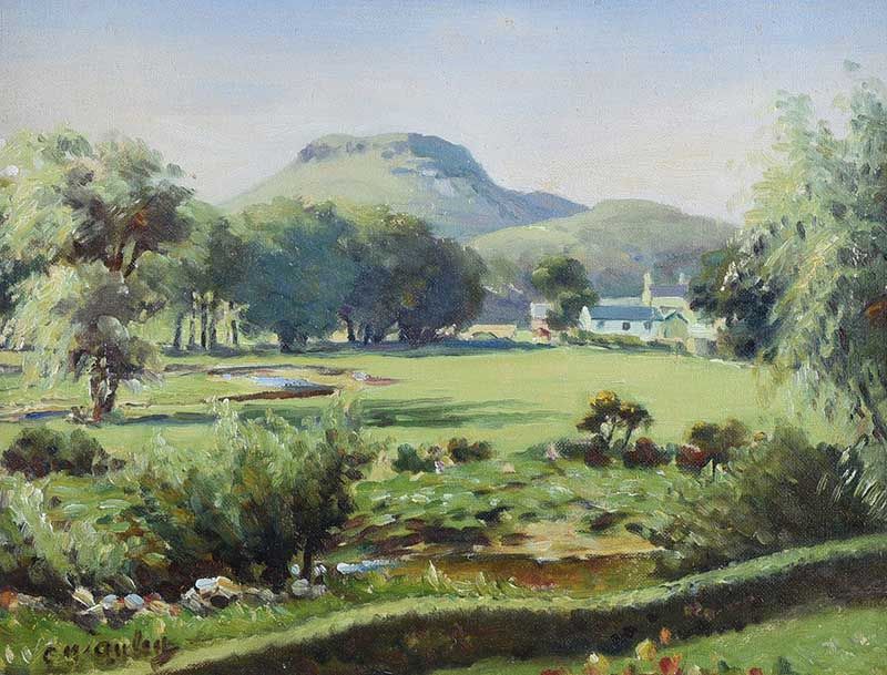 DALL RIVER & LURIG, COUNTY ANTRIM by Charles McAuley at Ross's Online Art Auctions