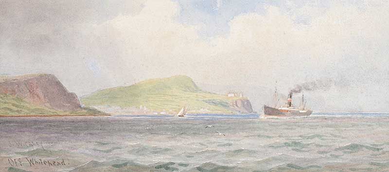 OFF WHITEHEAD by Joseph William  Carey RUA at Ross's Online Art Auctions