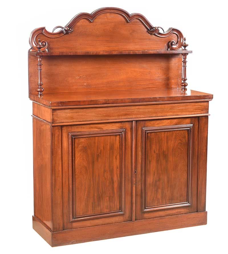 VICTORIAN MAHOGANY CHIFFIONIER at Ross's Online Art Auctions