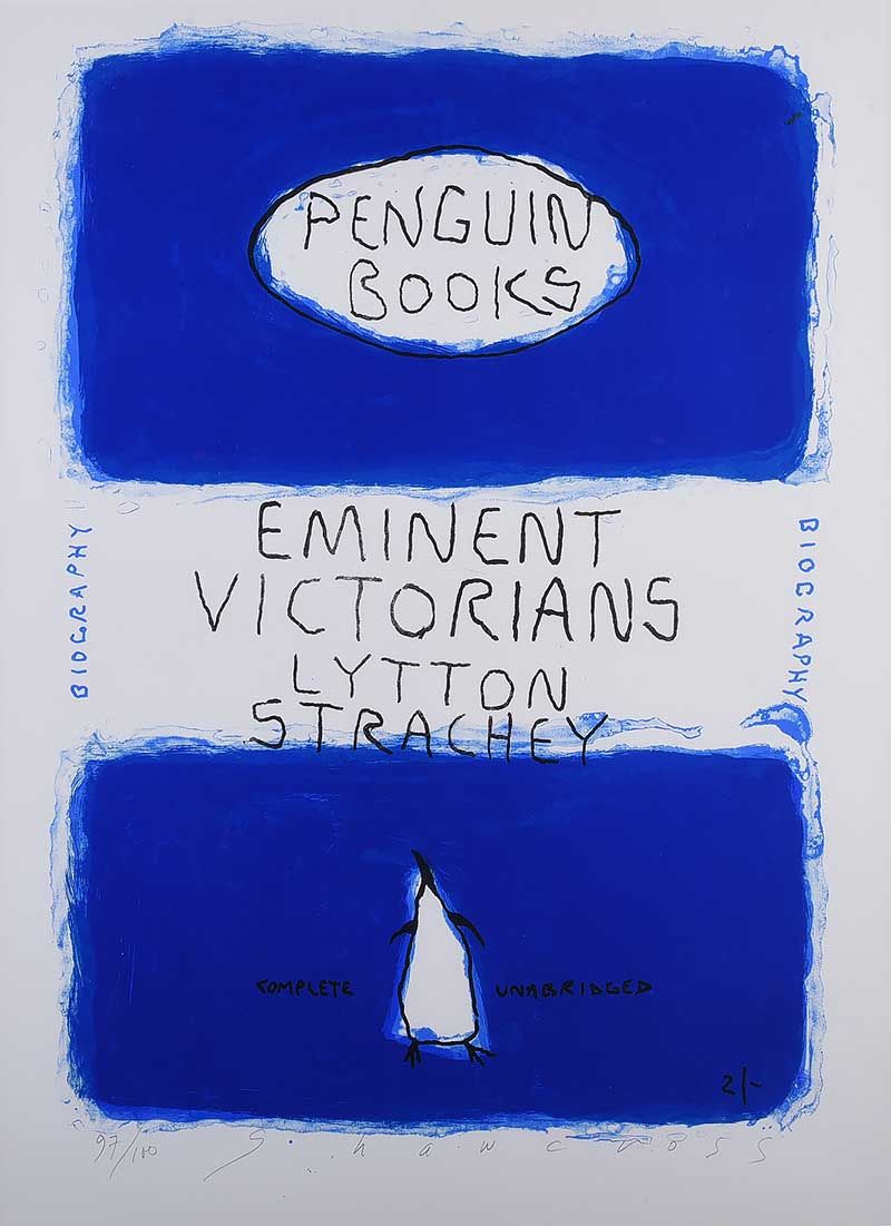 EMINENT VICTORIANS BY LYTTON STRACHEY, PENGUIN BOOK SERIES by Neil Shawcross RHA RUA at Ross's Online Art Auctions