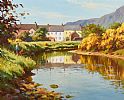 RIVER AT WATERFOOT by Donal McNaughton at Ross's Online Art Auctions