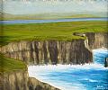 CLIFFS OF MOHER by Sean Loughrey at Ross's Online Art Auctions