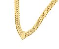 GOLD-TONE COSTUME NECKLACE at Ross's Online Art Auctions
