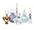 SELECTION OF ASSORTED PERFUME BOTTLES AND STOPPERS at Ross's Online Art Auctions