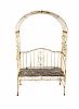 VINTAGE WROUGHT IRON GARDEN BENCH at Ross's Online Art Auctions