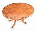 VICTORIAN MAHOGANY OVAL BREAKFAST TABLE at Ross's Online Art Auctions