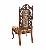 VICTORIAN ROSEWOOD LOW CHAIR at Ross's Online Art Auctions