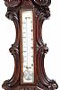 VICTORIAN CARVED MAHOGANY BAROMETER at Ross's Online Art Auctions