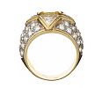 18CT GOLD CUBIC ZIRCONIA RING at Ross's Online Art Auctions