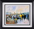 BOATS, HOWTH HARBOUR, COUNTY DUBLIN by Niall Campion at Ross's Online Art Auctions