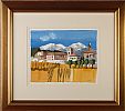 SPAINISH BUILDINGS by Desmond Kinney at Ross's Online Art Auctions