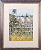 THE PLOUGHED FIELD by Chris Dearden RUA at Ross's Online Art Auctions