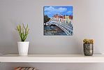 HA'PENNY BRIDGE, DUBLIN by Cathy Cooper at Ross's Online Art Auctions