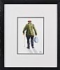 MAN WITH A WALKING STICK by Lawrence Chambers at Ross's Online Art Auctions