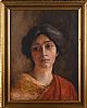 PORTRAIT OF A WOMAN by Irish School at Ross's Online Art Auctions