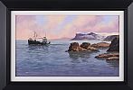 FISHING BOAT, BALLYCASTLE by Gregory Moore at Ross's Online Art Auctions