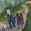 PENSION DAY by Rose Elizabeth Moorcroft at Ross's Online Art Auctions