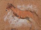 HORSE EXERCISING by Con Campbell at Ross's Online Art Auctions
